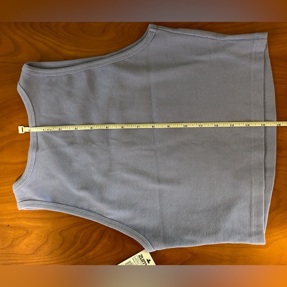 Zumiez Cut Out Periwinkle Tank Top - Picture 3 of 9